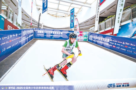 span, 滑雪模拟机, 动员进入了